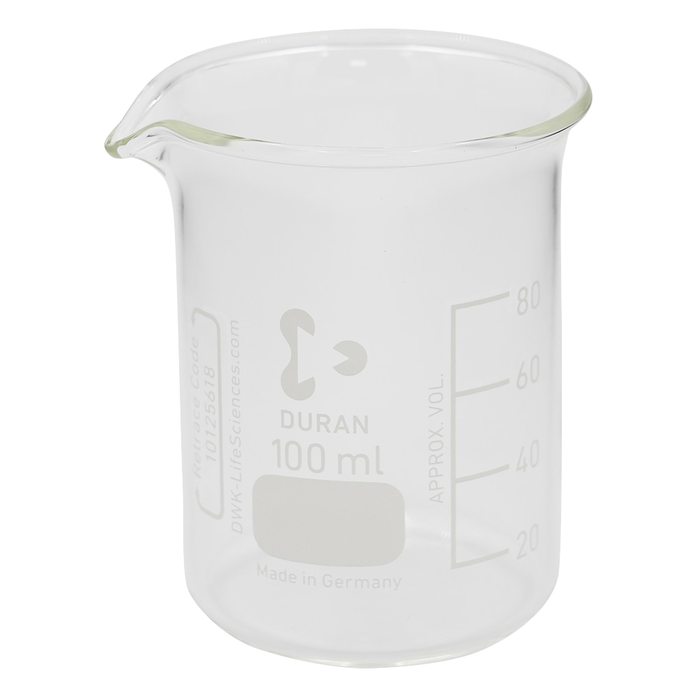 SCHOTT/DURAN ビーカー　100mL　211062402 1個（ご注文単位1個）【直送品】