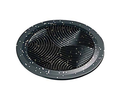 二ノ宮クリスタル 渚 コースター 丸 銀 1914700 1個(ご注文単位1個)【直送品】