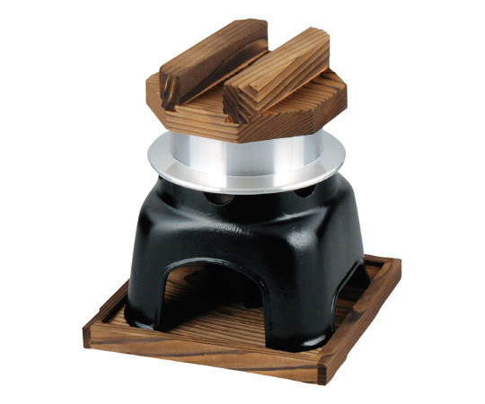 江部松商事 ミニ 釜めしカマドセット用 黒 敷板 5230320 1個(ご注文単位1個)【直送品】