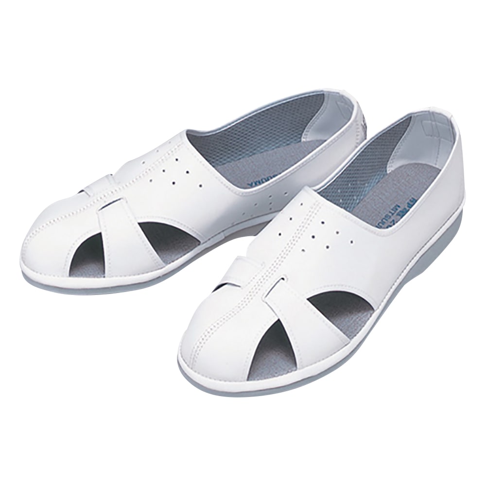 東洋リントフリー 静電シューズ　エレクリヤー(R)　白　XL　P-01N 1足（ご注文単位1足）【直送品】