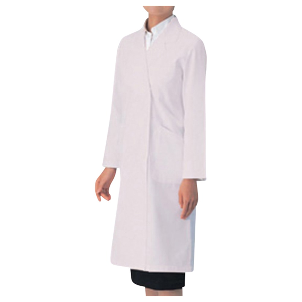 アズワン カラーラボコート(女性用) ピンク 71-075 M 1着(ご注文単位1着)【直送品】