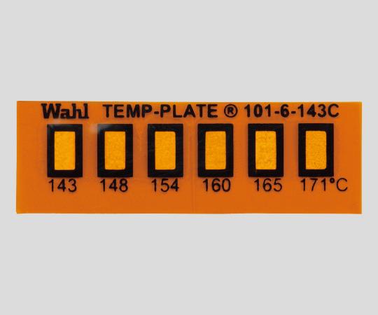 Wahl instruments テンプ・プレート(不可逆性) 6点表示 1箱(10枚入) 101-6V-043 1箱(ご注文単位1箱)【直送品】