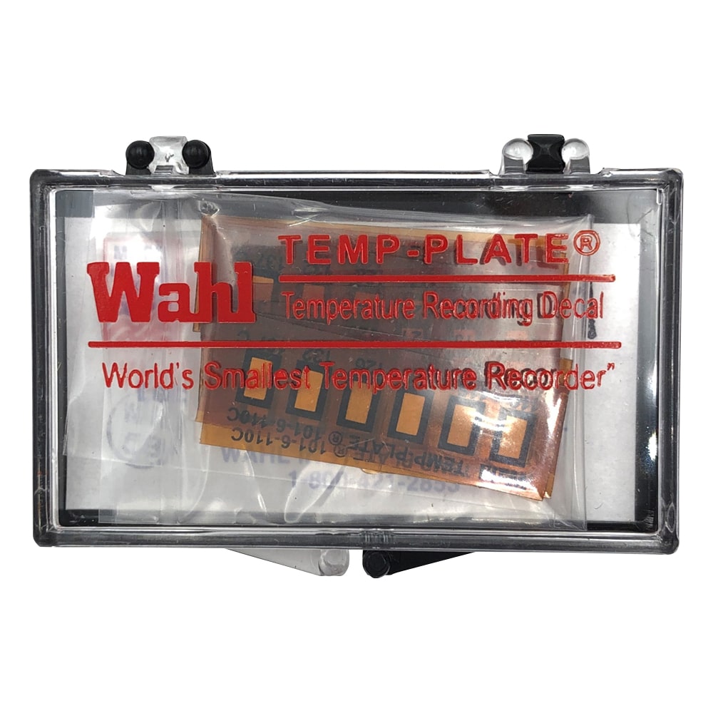 Wahl instruments テンプ・プレート(不可逆性) 6点表示 1箱(10枚入) 101-6V-110 1箱(ご注文単位1箱)【直送品】