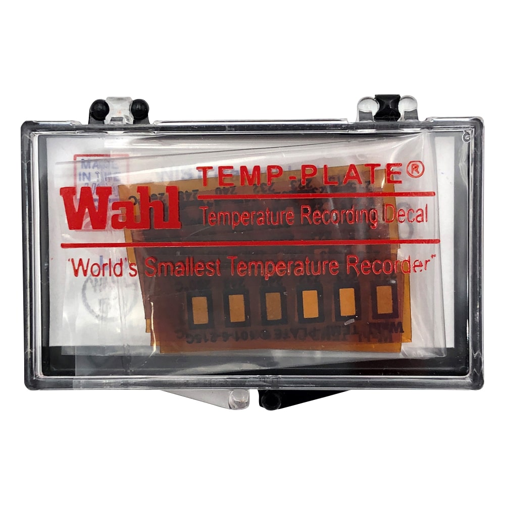 Wahl instruments テンプ・プレート(不可逆性) 6点表示 1箱(10枚入) 101-6V-215 1箱(ご注文単位1箱)【直送品】