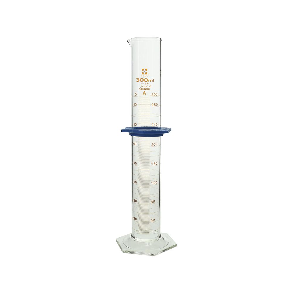 柴田科学 メスシリンダー カスタムA　300mL　 1個（ご注文単位1個）【直送品】