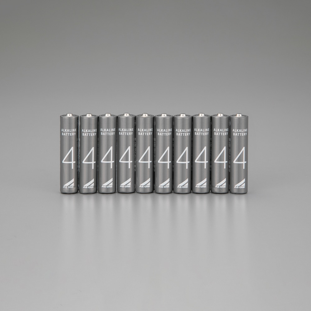 アズワン アズワンのアルカリ乾電池 単4（10本）　 1パック（ご注文単位1パック）【直送品】