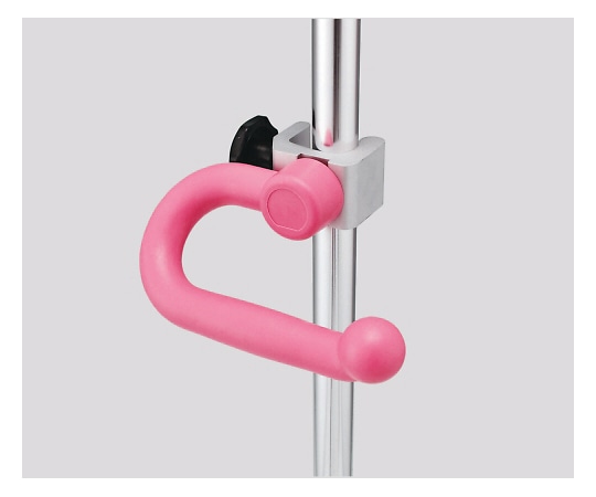 ナビス(アズワン) イルリガードルスタンド(ネスティングタイプ) 交換用ハンドル ピンク LHD-P 1個(ご注文単位1個)【直送品】