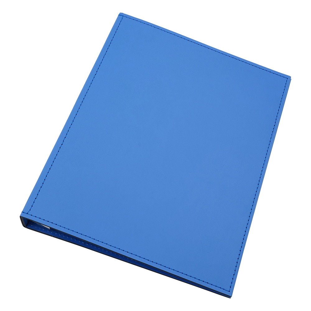 LIHITLAB カルテブック(スタンダード) 30穴タイプ ライトブルー HB438-2 1冊(ご注文単位1冊)【直送品】