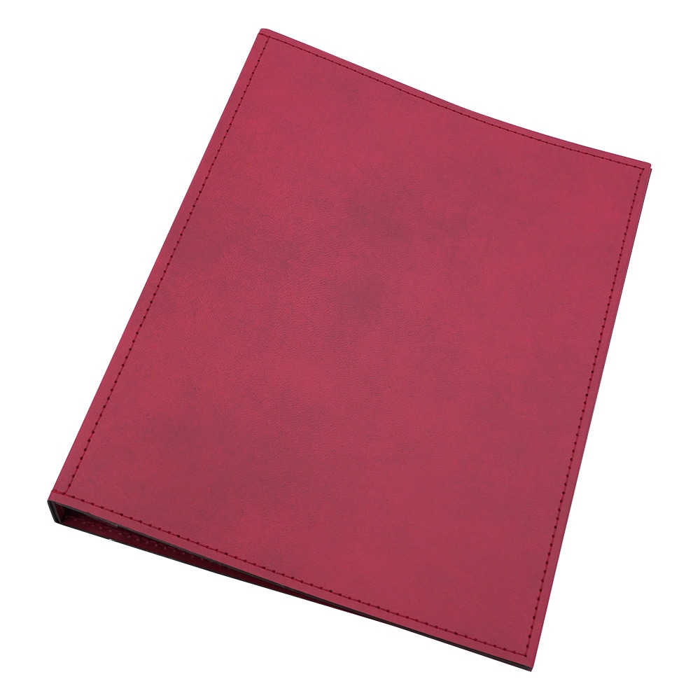 LIHITLAB カルテブック(スタンダード) 30穴タイプ レッド HB438-5 1冊(ご注文単位1冊)【直送品】