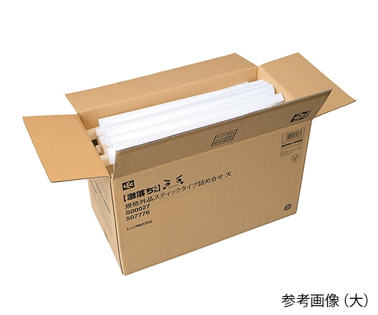 レック メラミンスポンジ(激落ちシリーズ) 規格外スティック詰め合わせ大 1箱(140本入) S00027 1箱(ご注文単位1箱)【直送品】