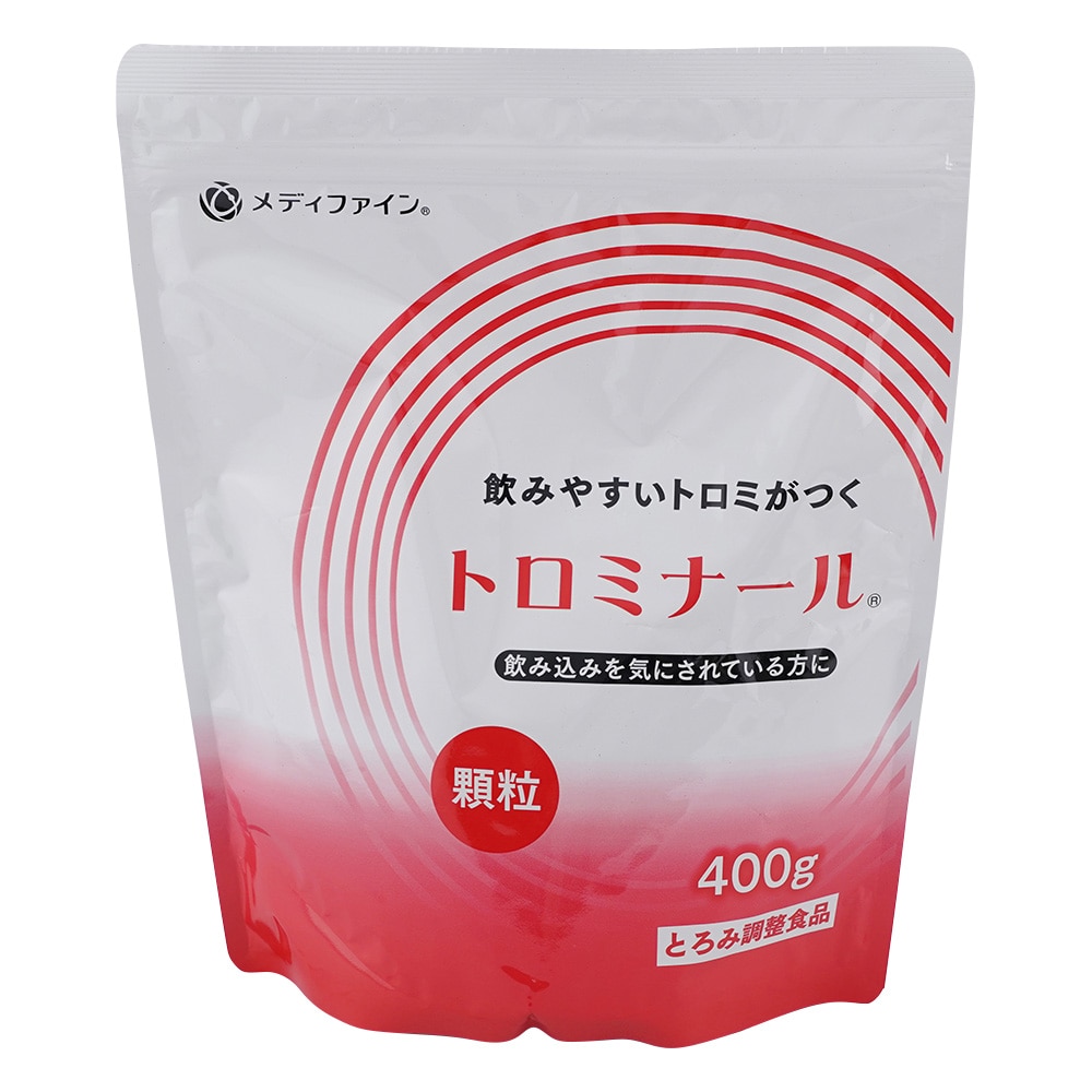 ファイン(食品) トロミナール(とろみ調整食品) スタンドパック 1袋(400g入) 1袋※軽(ご注文単位1袋)【直送品】
