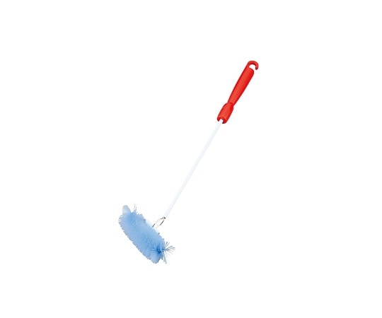 アズワン 自在尿器ブラシ 青 1本(ご注文単位1本)【直送品】