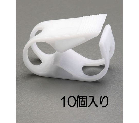 エスコ 4mm チューブクランプ(10個) EA425KZ-4 1袋(ご注文単位1袋)【直送品】