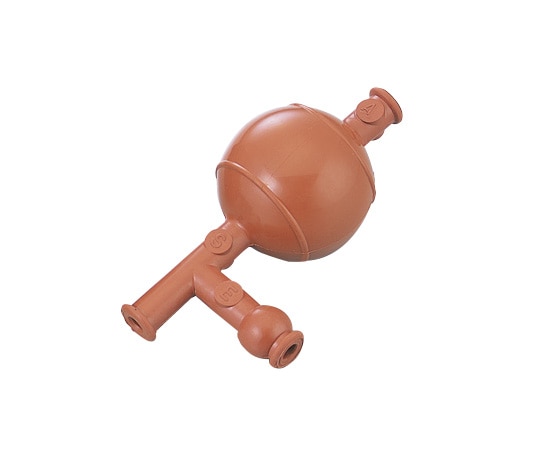 アズワン ゴムピペッター　50mL　れんが　 1個（ご注文単位1個）【直送品】