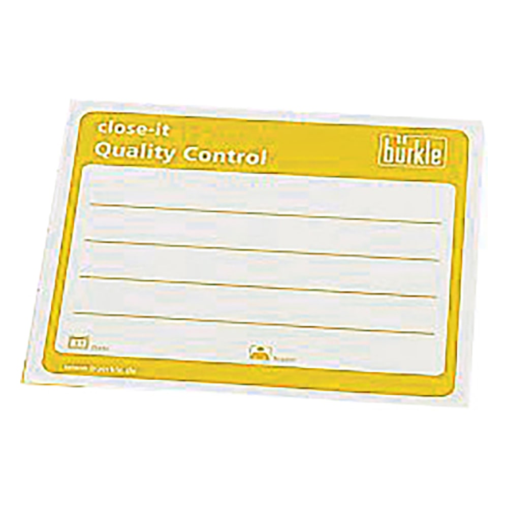 Burkle クローズラベル Close-it 黄 500枚入 5303-0014 1巻(ご注文単位1巻)【直送品】