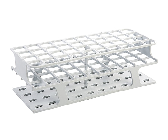 アズワン 一体成型試験管立て 白 20φmm HS27513A 1個(ご注文単位1個)【直送品】