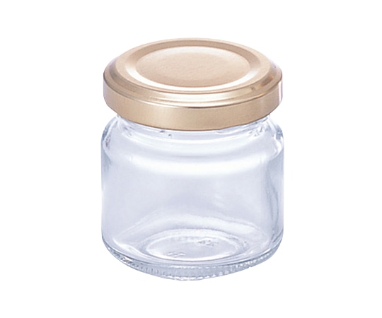 アズワン ジャム瓶(短型)90mL　2型 1個（ご注文単位1個）【直送品】