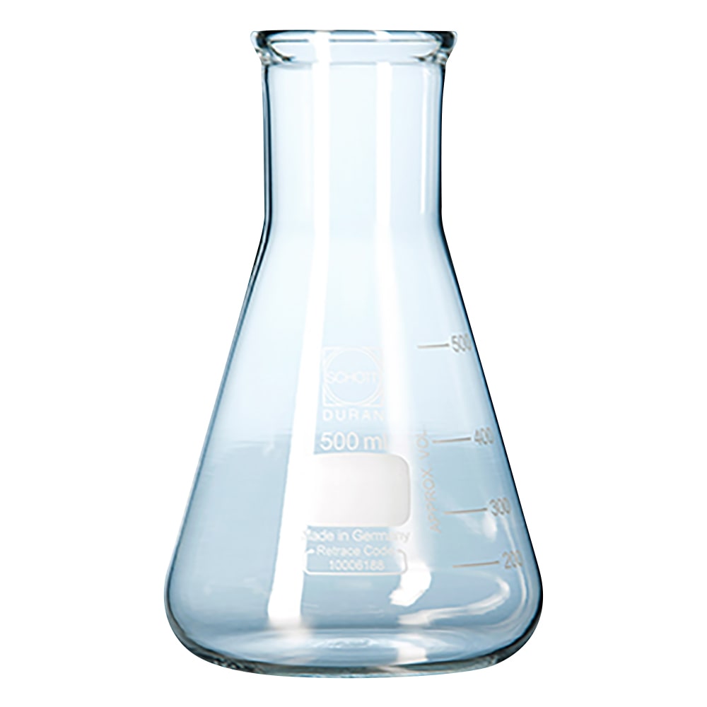 SCHOTT/DURAN 極厚三角広口フラスコ 100mL 212272402 1個(ご注文単位1個)【直送品】