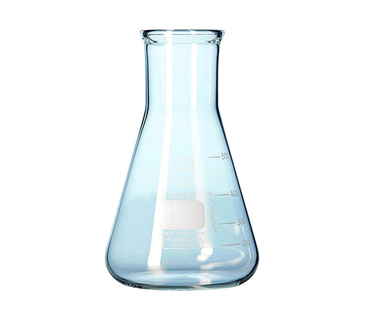 SCHOTT/DURAN 極厚三角広口フラスコ 500mL 212274403 1個(ご注文単位1個)【直送品】