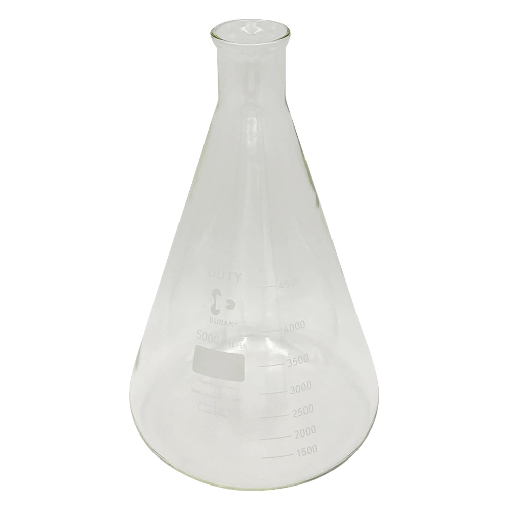 SCHOTT/DURAN 極厚三角フラスコ 5000mL 212177308 1個(ご注文単位1個)【直送品】