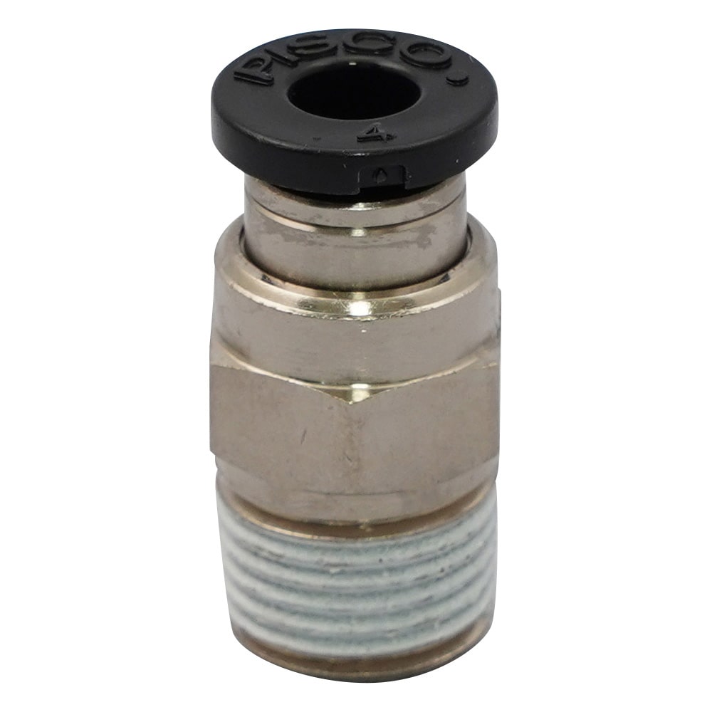 ピスコ チューブフィッティング PC4-01 1個(ご注文単位1個)【直送品】