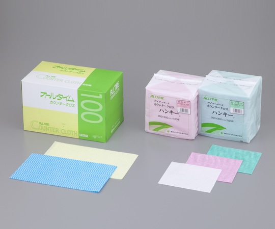 東京メディカル オールタイム（R） カウンタークロス レギュラー イエロー 1箱（100枚入）　FT-105 1箱（ご注文単位1箱）【直送品】