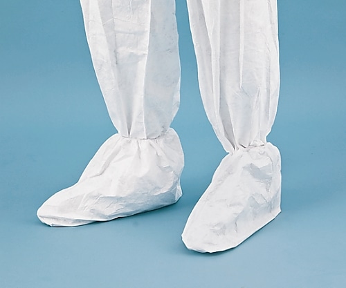 アゼアス デュポンタイベックR製シューズカバー （短・特大）（10双入）　6863 1パック（ご注文単位1パック）【直送品】