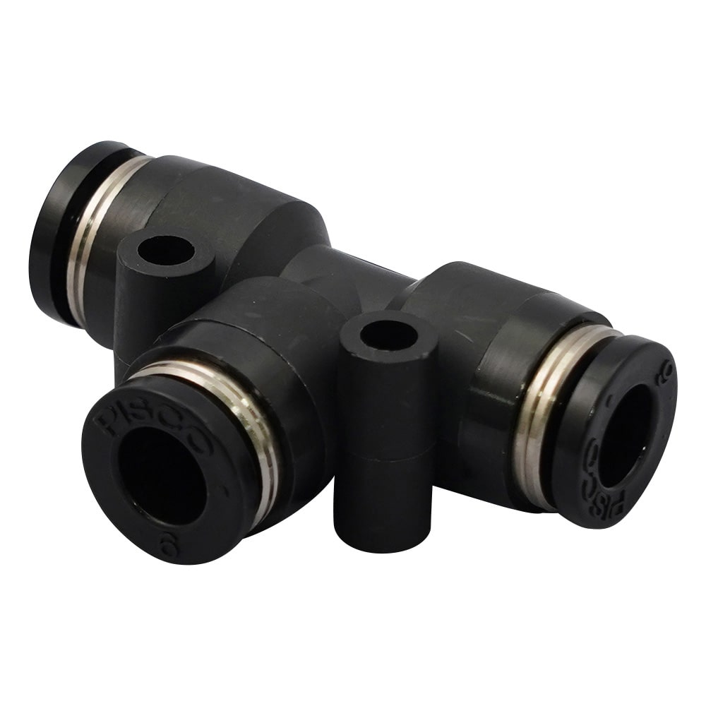 ピスコ チューブフィッティング PE6 1個(ご注文単位1個)【直送品】