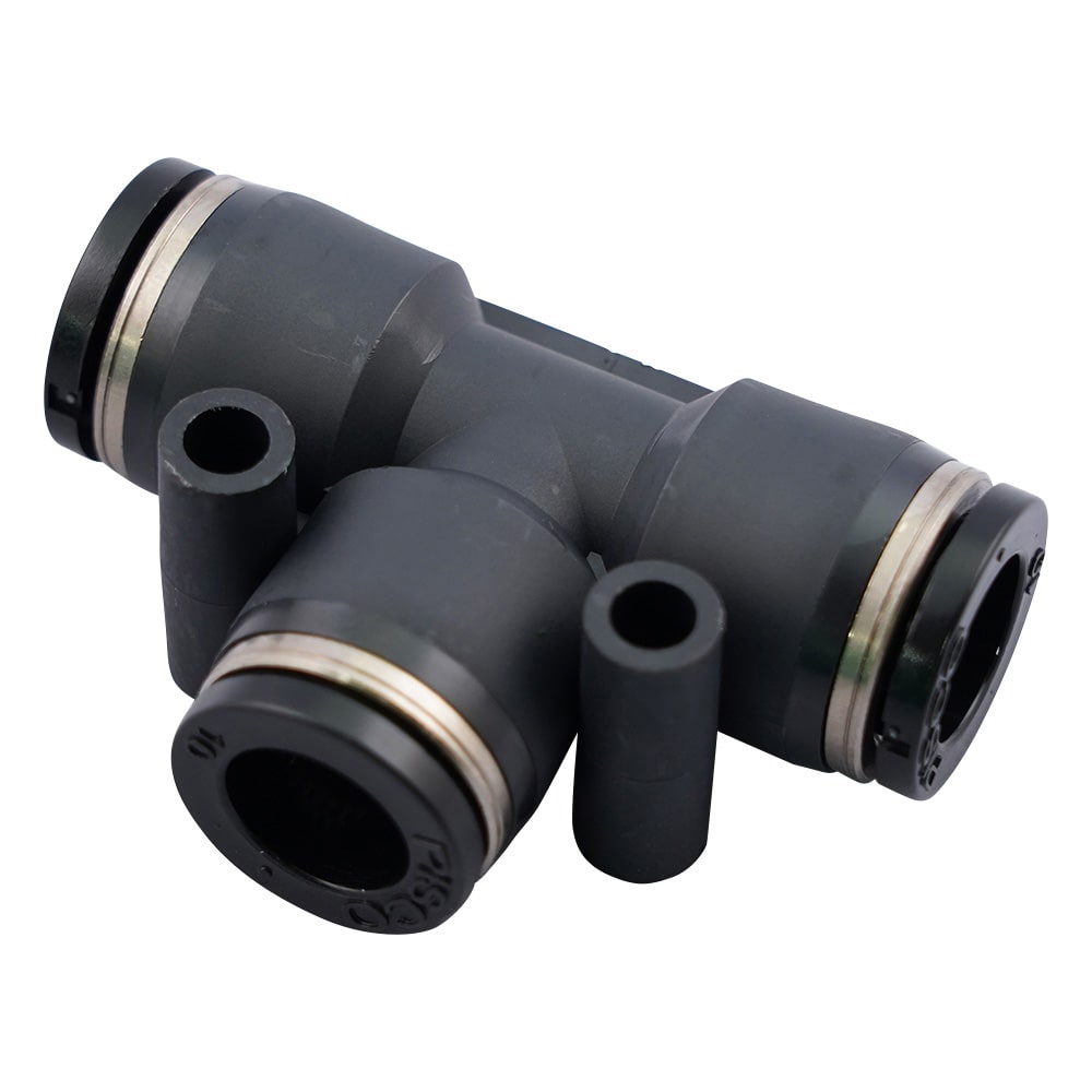 ピスコ チューブフィッティング PE10 1個(ご注文単位1個)【直送品】