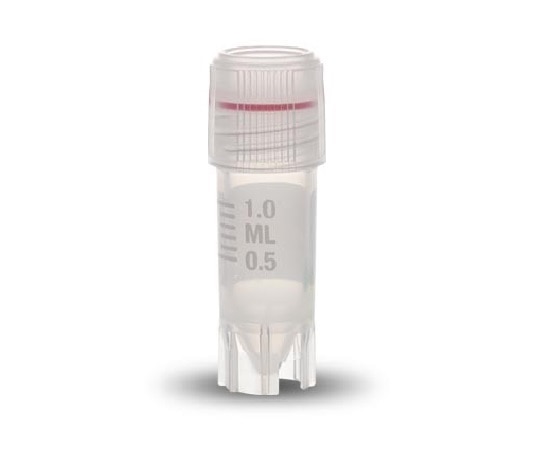 Simport クライオバイアル Oリングシールタイプ 1.2mL 外ネジ・自立型 1箱(100個×10袋入) T308-1A 1箱(ご注文単位1箱)【直送品】
