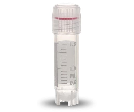 Simport クライオバイアル Oリングシールタイプ 2mL 外ネジ・自立型 1箱(100個×10袋入) T308-2A 1箱(ご注文単位1箱)【直送品】