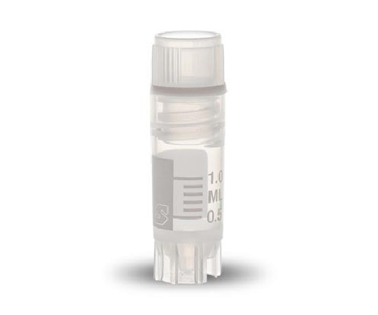 Simport クライオバイアル Oリングシールタイプ 1.2mL 内ネジ・自立型 1箱(100個×10袋入) T311-1 1箱(ご注文単位1箱)【直送品】