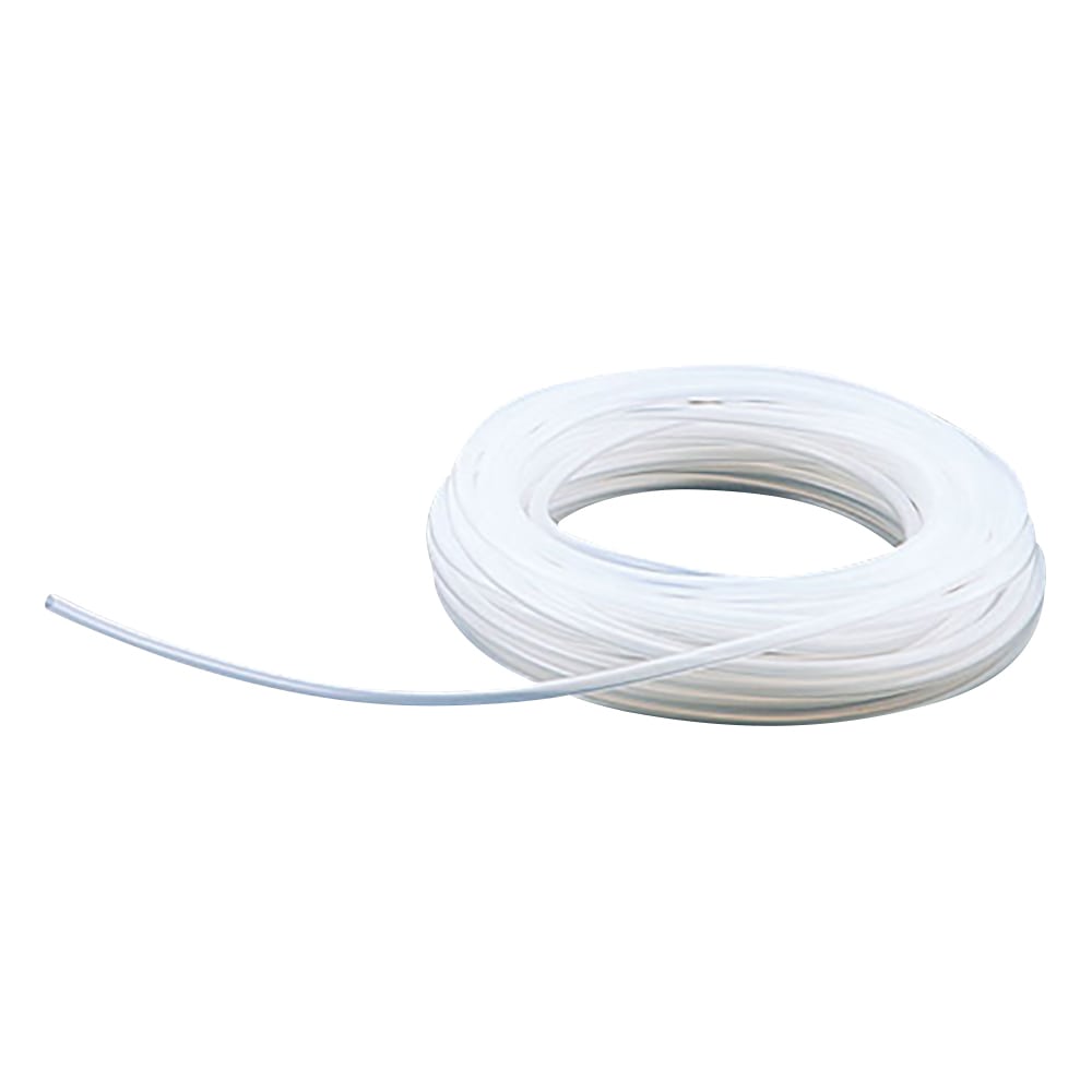 アズワン シリコンチューブ　φ6×φ10mm　1巻（10m）　S-6×10 1巻（ご注文単位1巻）【直送品】