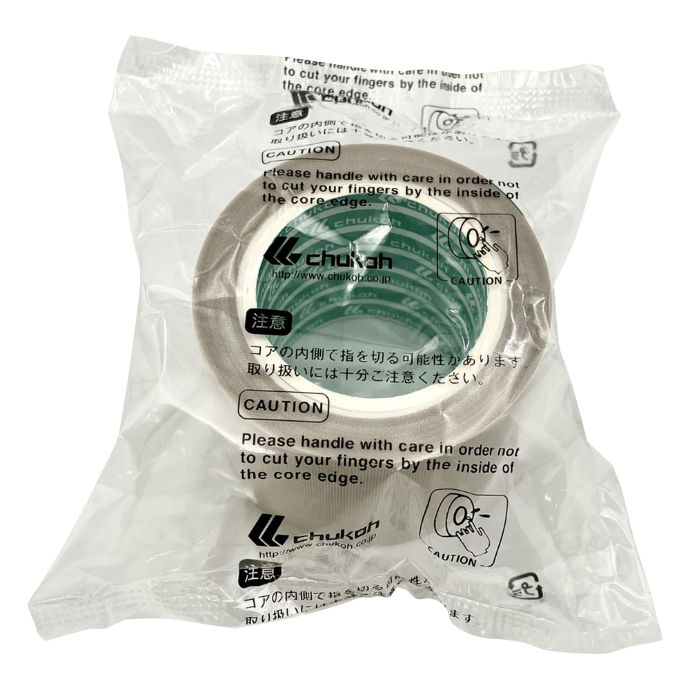 中興化成工業 チューコーフロー(R)フロログラス粘着テープ AGF-100FR 0.13×50mm×10m 1巻(ご注文単位1巻)【直送品】