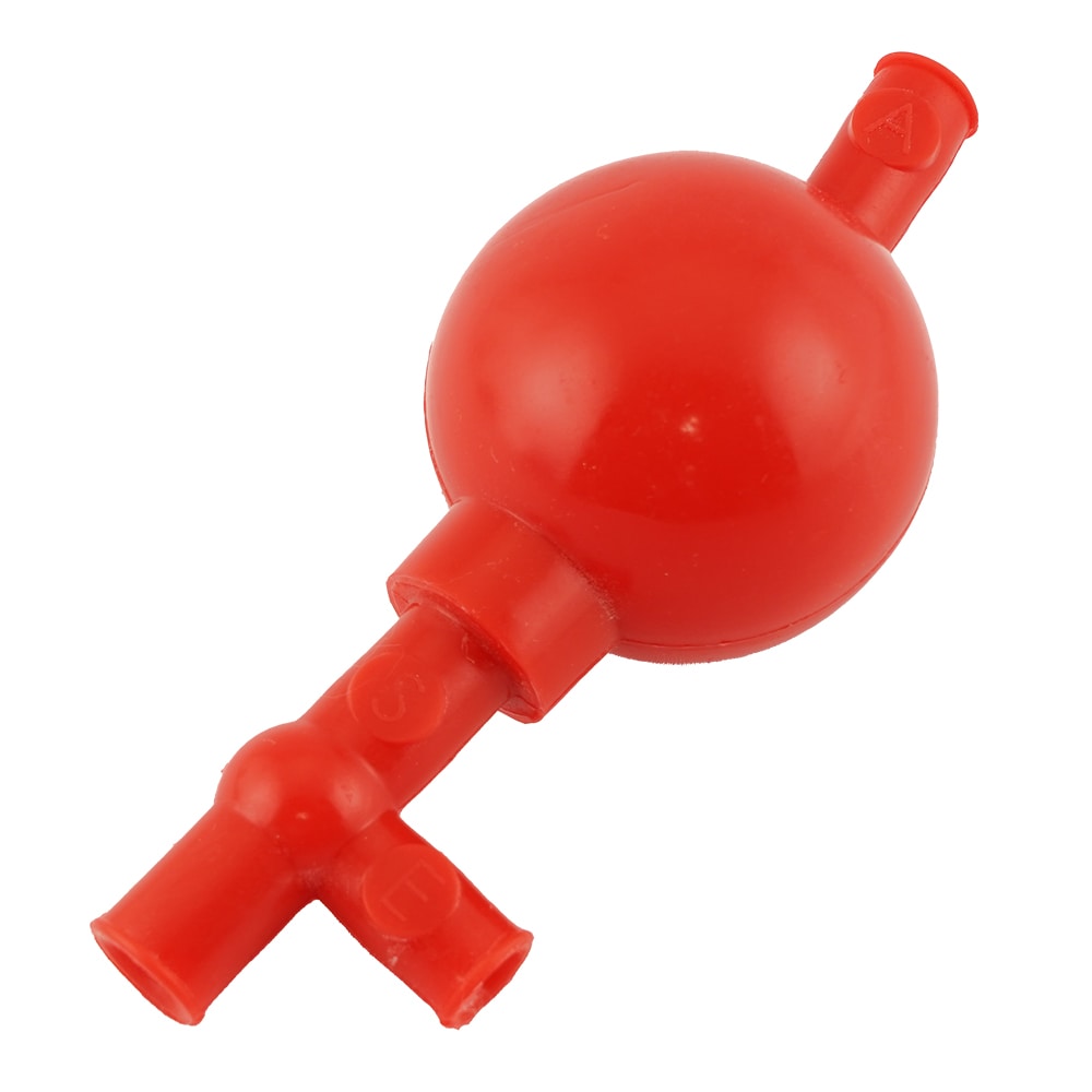 アズワン シリコンピペッター 赤 C43950015RE 1個(ご注文単位1個)【直送品】