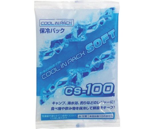 JEJアステージ 保冷剤 クールインパックソフト 100g 1個(ご注文単位1個)【直送品】