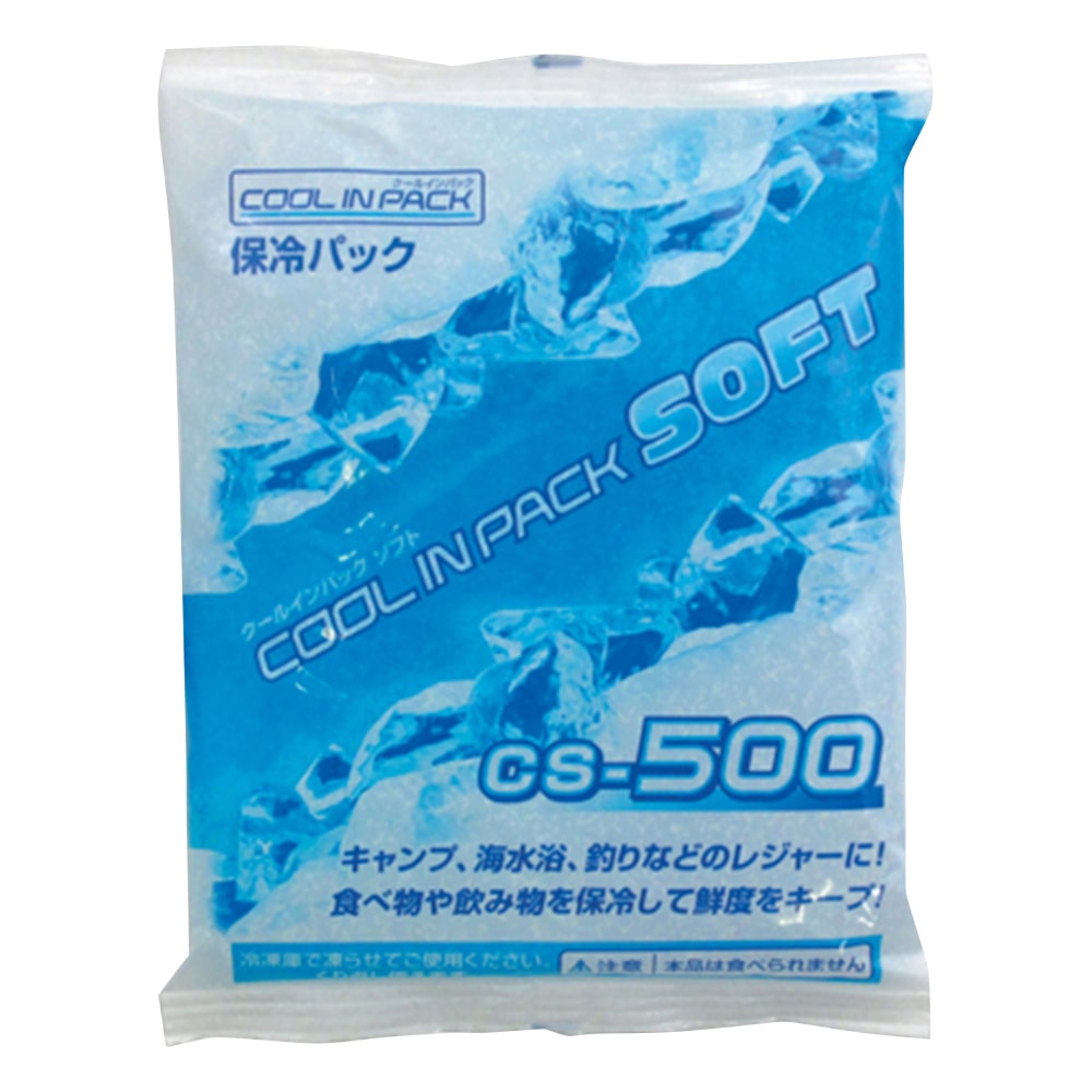 JEJアステージ 保冷剤 クールインパックソフト 500g 1個(ご注文単位1個)【直送品】