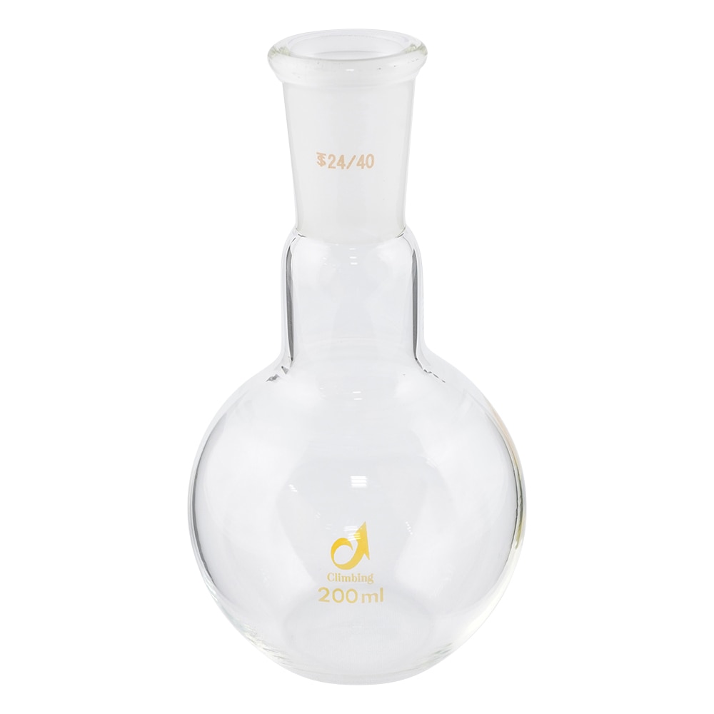 クライミング 共通摺合短首平底フラスコ 200mL TS24/40 CL0074-11-10 1個(ご注文単位1個)【直送品】