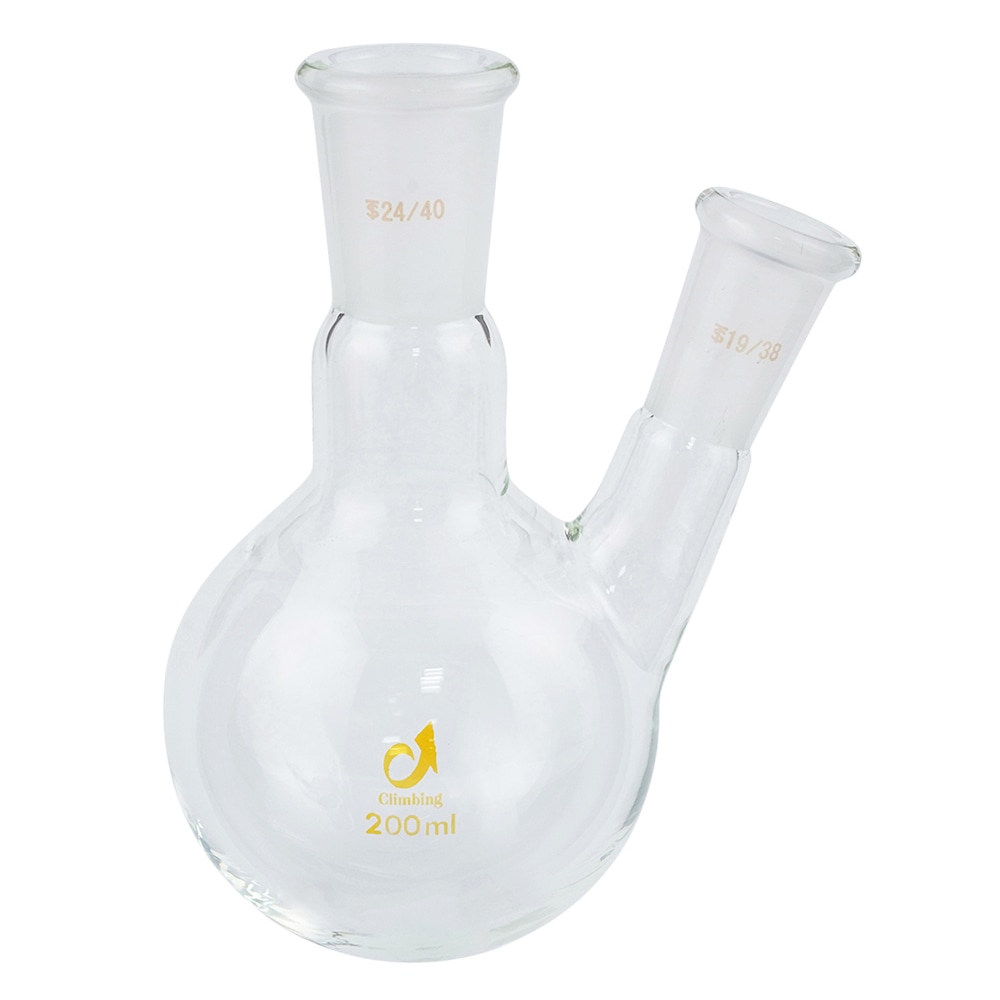 クライミング 共通摺合二つ口フラスコ 200mL CL0078-03-30 1個(ご注文単位1個)【直送品】