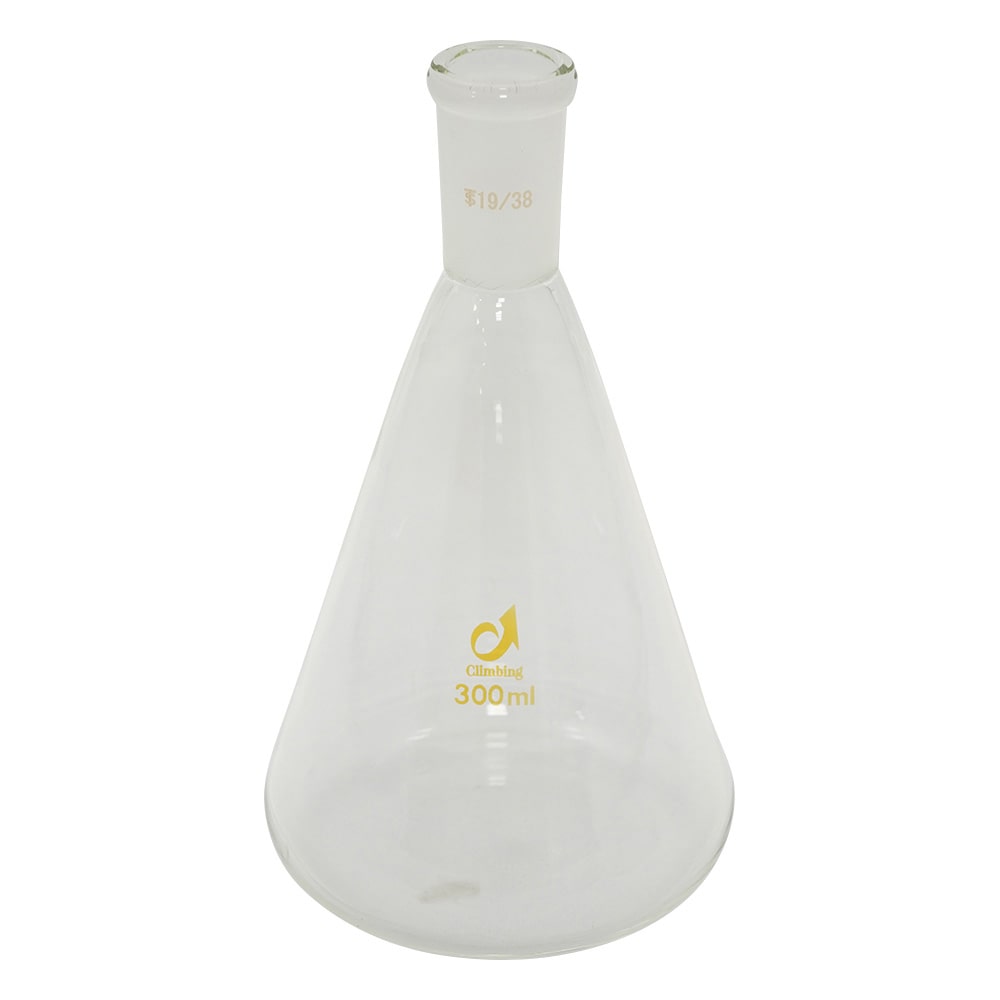 クライミング 共通摺合三角フラスコ 300mL CL0101-06-30 1個(ご注文単位1個)【直送品】