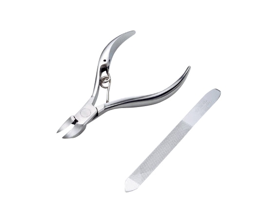 グリーンベル ニッパーつめきり&ツメヤスリセット G-1027 1個(ご注文単位1個)【直送品】