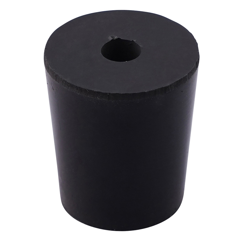 アズワン 穴あきゴム栓(バイトンR栓) 4号 Φ5mm 1個(ご注文単位1個)【直送品】