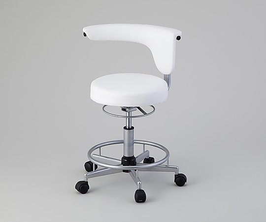 アズワン チェアー CH-S121XR ホワイト 1脚(ご注文単位1脚)【直送品】