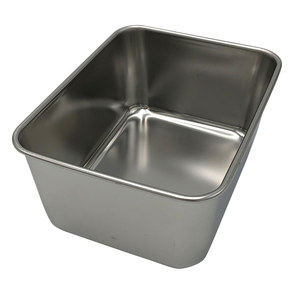 赤川器物製作所 ステンレス深型組バット 0号 137×106×60mm 44002 1個(ご注文単位1個)【直送品】
