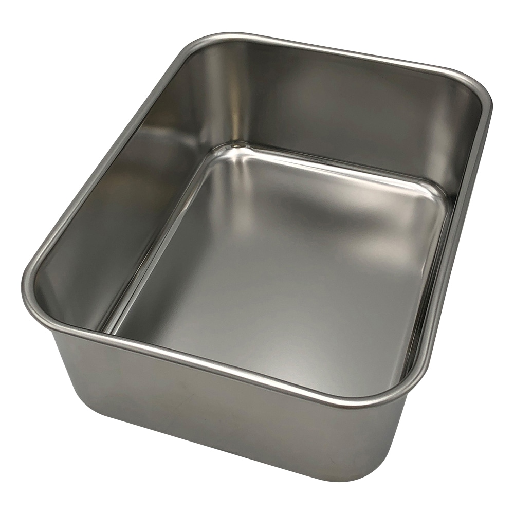 アズワン ステンレス深型組バット 4号 225×170×80mm 1個(ご注文単位1個)【直送品】