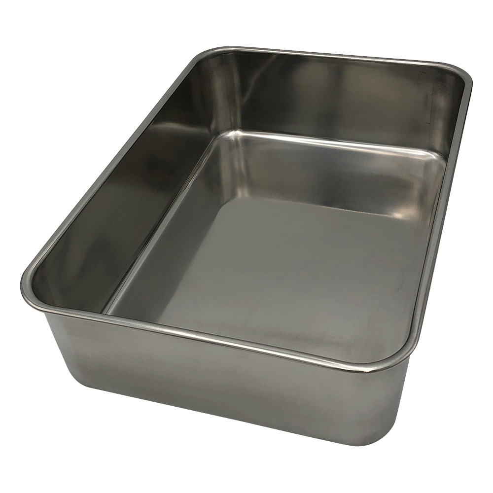 アズワン ステンレス深型組バット 9号 362×257×92mm 1個(ご注文単位1個)【直送品】