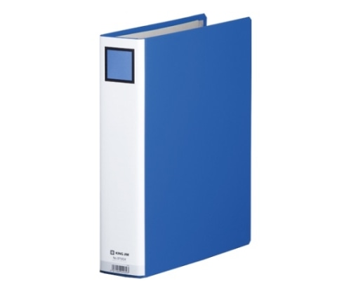 キングジム キングファイル G GXシリーズ 青　975GX 1冊（ご注文単位1冊）【直送品】