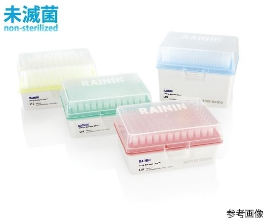 メトラー・トレド　レイニン LTSチップ リムーバブルカバーラック RT LTS 1200μL 768A/8 1個（96本×8ラック入）　30389230 1個（ご注文単位1個）【直送品】
