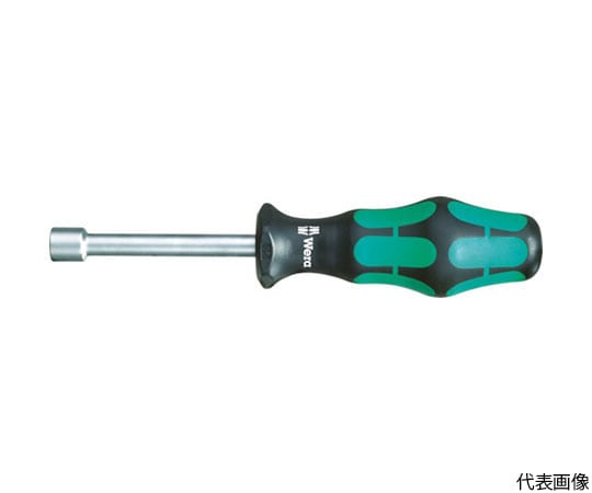 Wera 395HO ナットドライバー 7.0X90 029463 1本(ご注文単位1本)【直送品】