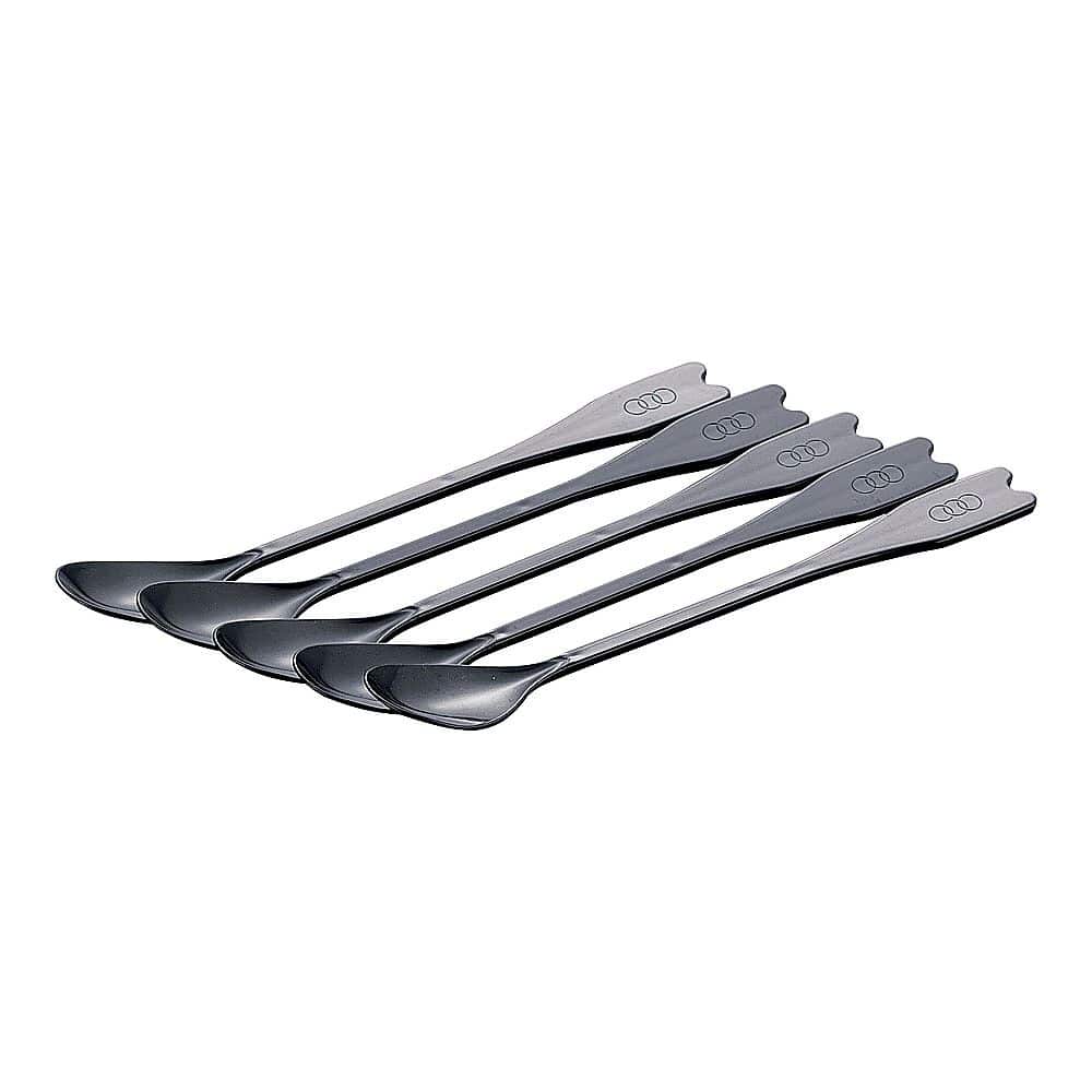 大黒工業 ロングマドラースプーン(500本入) 黒 1セット(ご注文単位1セット)【直送品】